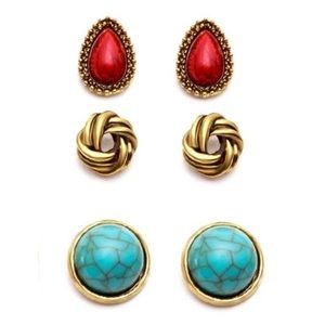 ✨3 Pair Earring Set✨